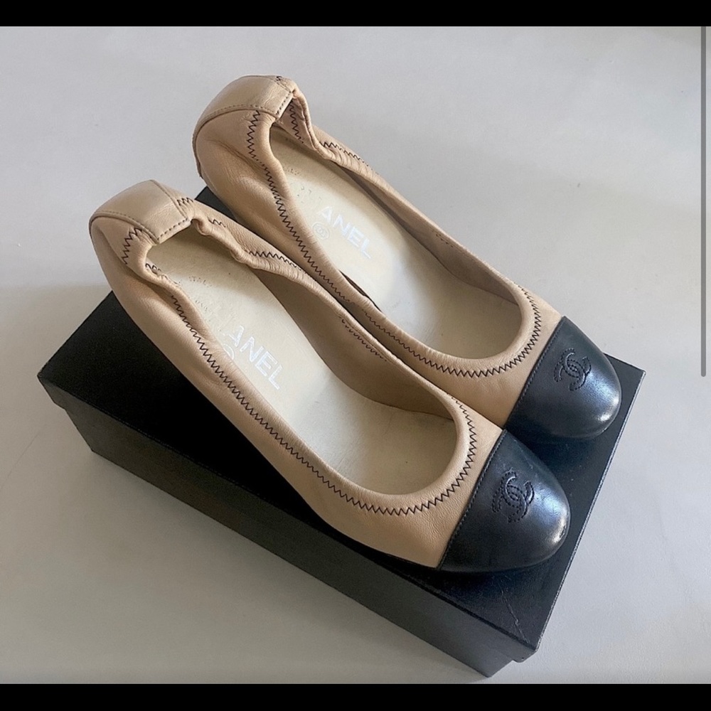 Chanel Pumps, gently and delicately used. Making room in my closet.